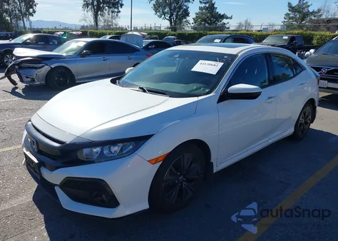 2019 Honda Civic Ex z USA, uszkodzony, nr VIN SHHFK7H60KU407163
